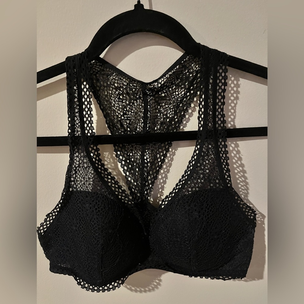 Victoria’s Secret Black Lace Bralette S/P bra